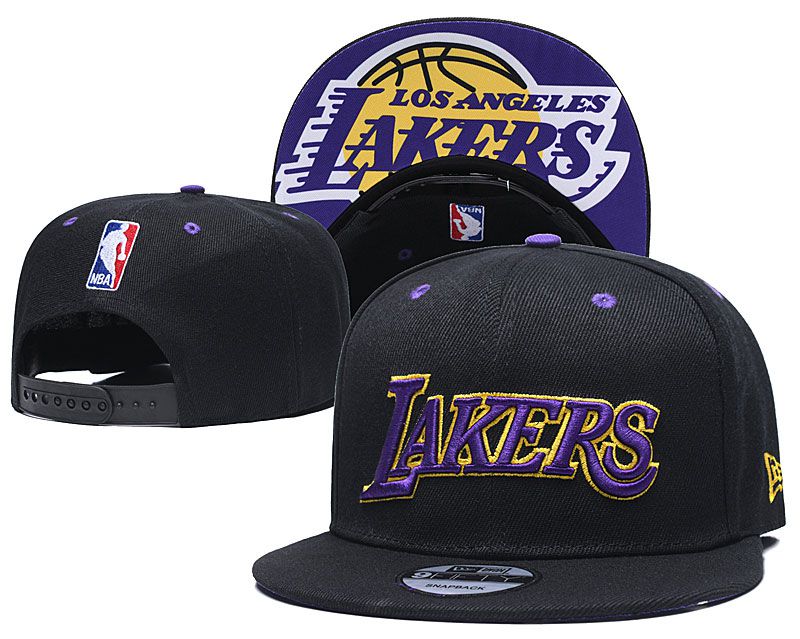 2020 NBA Los Angeles Lakers Hat 20201197->nba hats->Sports Caps